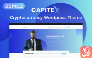 Capitex - ICO Marketing Elementor WordPress Theme