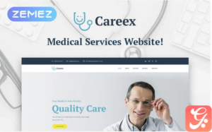 Careex - Family Doctor Elementor WordPress Theme