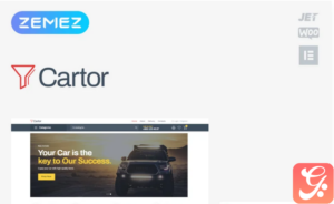 Cartor - Auto Accessories ECommerce Classic Elementor WooCommerce Theme