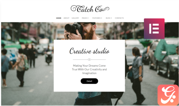 Catch Co Photo Studio Multipurpose Creative Elementor WordPress Theme
