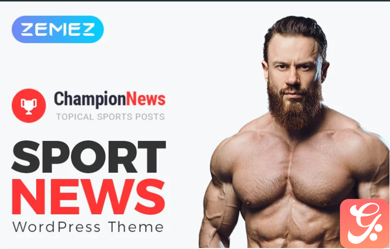 ChampionNews - Sports News Elementor WordPress Theme
