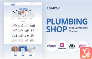 Comper - Plumbing ECommerce Classic Elementor WooCommerce Theme