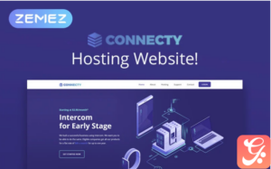 Connecty - Hosting Elementor WordPress Theme