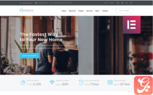 Credix - Finance Multipurpose Minimal Elementor WordPress Theme
