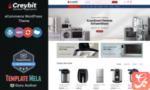 Creybit - Home Appliances Store WooCommerce Theme