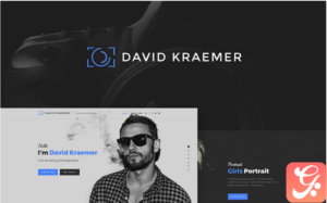 David Kraemar - Photographer WordPress Theme