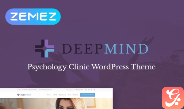 Deep Mind Psychology Clinic WordPress Theme
