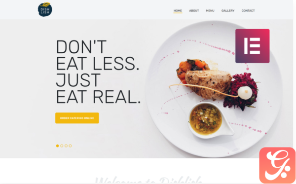 Dishlish - Restaurant Multipurpose Classic Elementor WordPress Theme