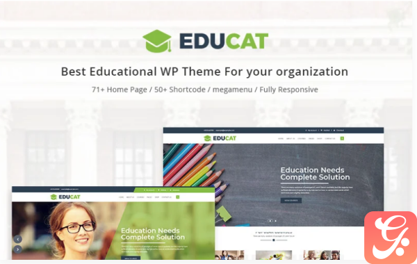 Educat Education WordPress Theme 1