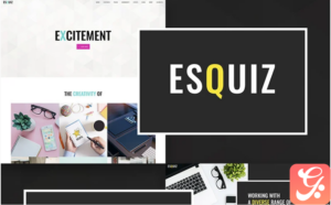 Esquiz - Design Studio WordPress Theme