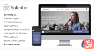Solicitor - Law Business Responsive HTML5 Template