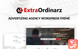 ExtraOrdinarz - Advertising Agency WordPress Theme