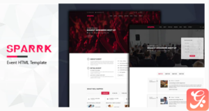 Sparrk – Event & Conference HTML5 Template