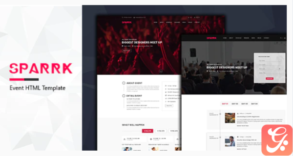 Sparrk %E2%80%93 Event Conference HTML5 Template