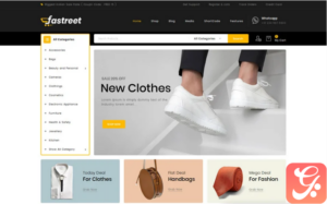 Fastreet - Multi Store WooCommerce Theme