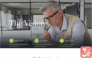 Finasty - Efficient Business Services WordPress Theme