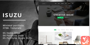 Isuzu - Creative HTML Template