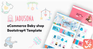 Jadusona - Baby Shop HTML Template