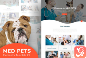 Med Pets - Template Kit for Elementor