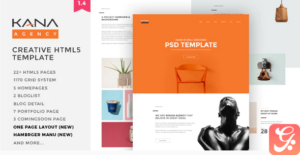 Kana - Creative Agency HTML5 Template