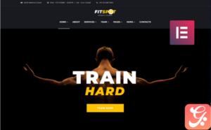 FitSpot - Fitness Studio Elementor WordPress Theme