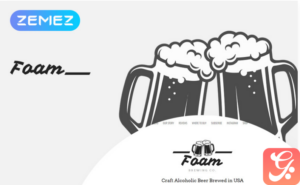 Foam - Beer Pub ECommerce One Page Modern Elementor WooCommerce Theme