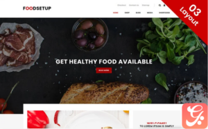 FoodSetup - Food & Restaurant Store WooCommerce Theme
