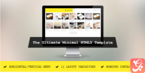Laboq - The Ultimate HTML5 Minimal Template