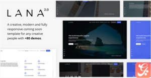 Lana - Creative Coming Soon Template