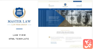 Law Master - Attorney & Lawyer HTML Template