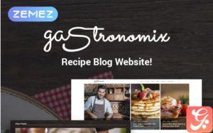Gastronomix - Restaurant Elementor WordPress Theme