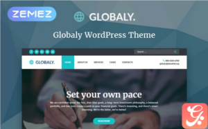Globaly - Business Multipurpose Modern Elementor WordPress Theme