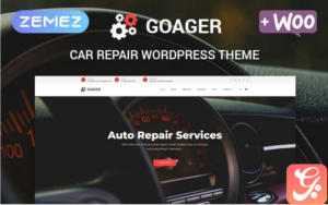 Goager - Auto Repair ECommerce Modern Elementor WordPress Theme