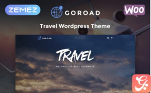 Goroad - Travel Agency Multipurpose Modern Elementor WordPress Theme