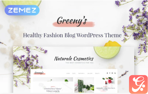 GreenyaE%E2%84%A2s Healthy Fashion Elementor WordPress Theme