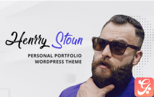 Henry Stoun - Personal Website WordPress Theme