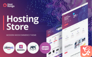 Host Rongo - Hosting Store ECommerce Modern Elementor WooCommerce Theme