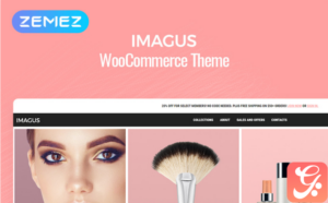 Imagus - Cosmetics Store ECommerce Modern Elementor WooCommerce Theme