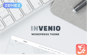 Invenio - Classy Financial Advisor WordPress Theme