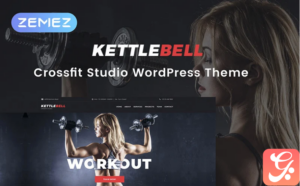 Kettlebell - Dynamic Crossfit Studio Elementor WordPress Theme