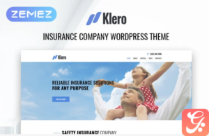 Klero - Insurance Services Multipurpose Classic Elementor WordPress Theme