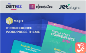 MagIT - IT Conference Elementor WordPress Theme