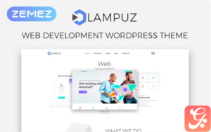 Lampuz - Web Development Multipurpose Animated Elementor WordPress Theme