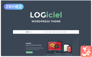 Logiciel - Software Company WordPress Theme