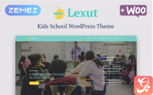 Lexut - Education ECommerce Modern Elementor WordPress Theme