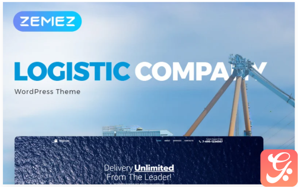 Logicon - Transportation Services Responsive Elementor WordPress Theme