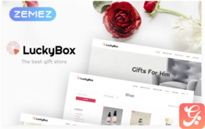 LuckyBox - Gift Store Elementor WooCommerce Theme