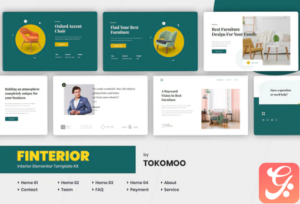 Finterior | Interior Elementor Template Kit