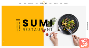 Sumi Restaurant HTML Template