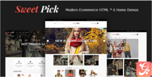 Sweet Pick | Modern E-commerce HTML Template